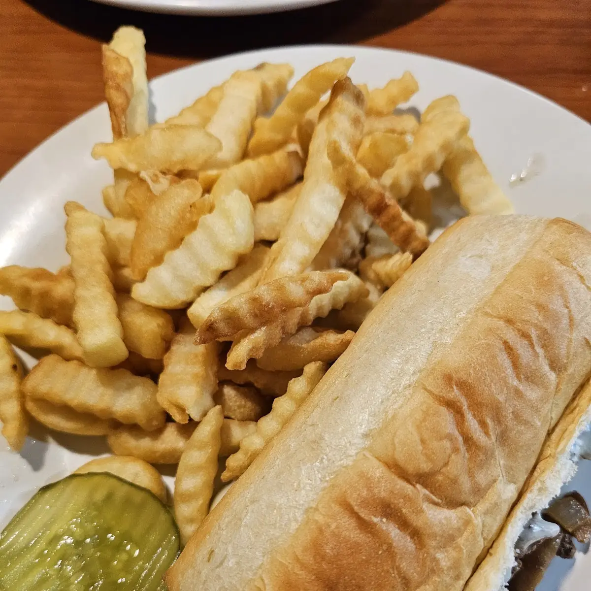 Philly Cheesesteak and Fries