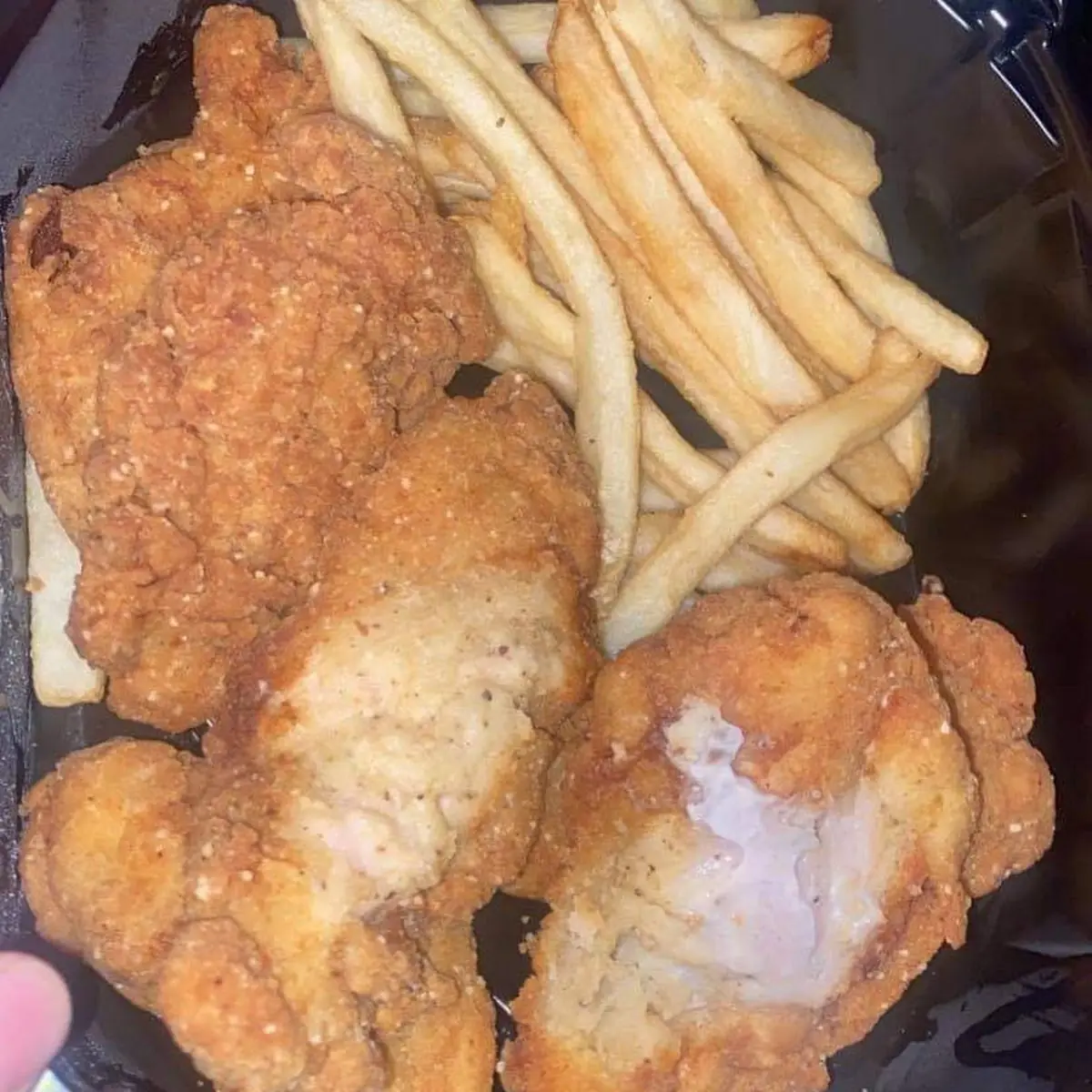 Crispy Chicken Strips & Fries