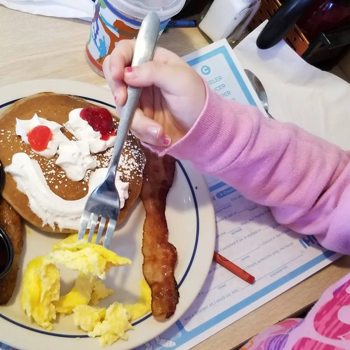 Funny Face Pancake Combo