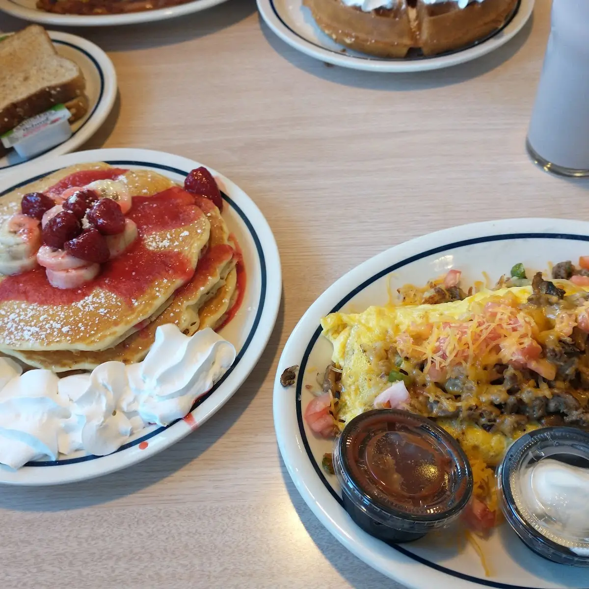Strawberry Pancake Breakfast