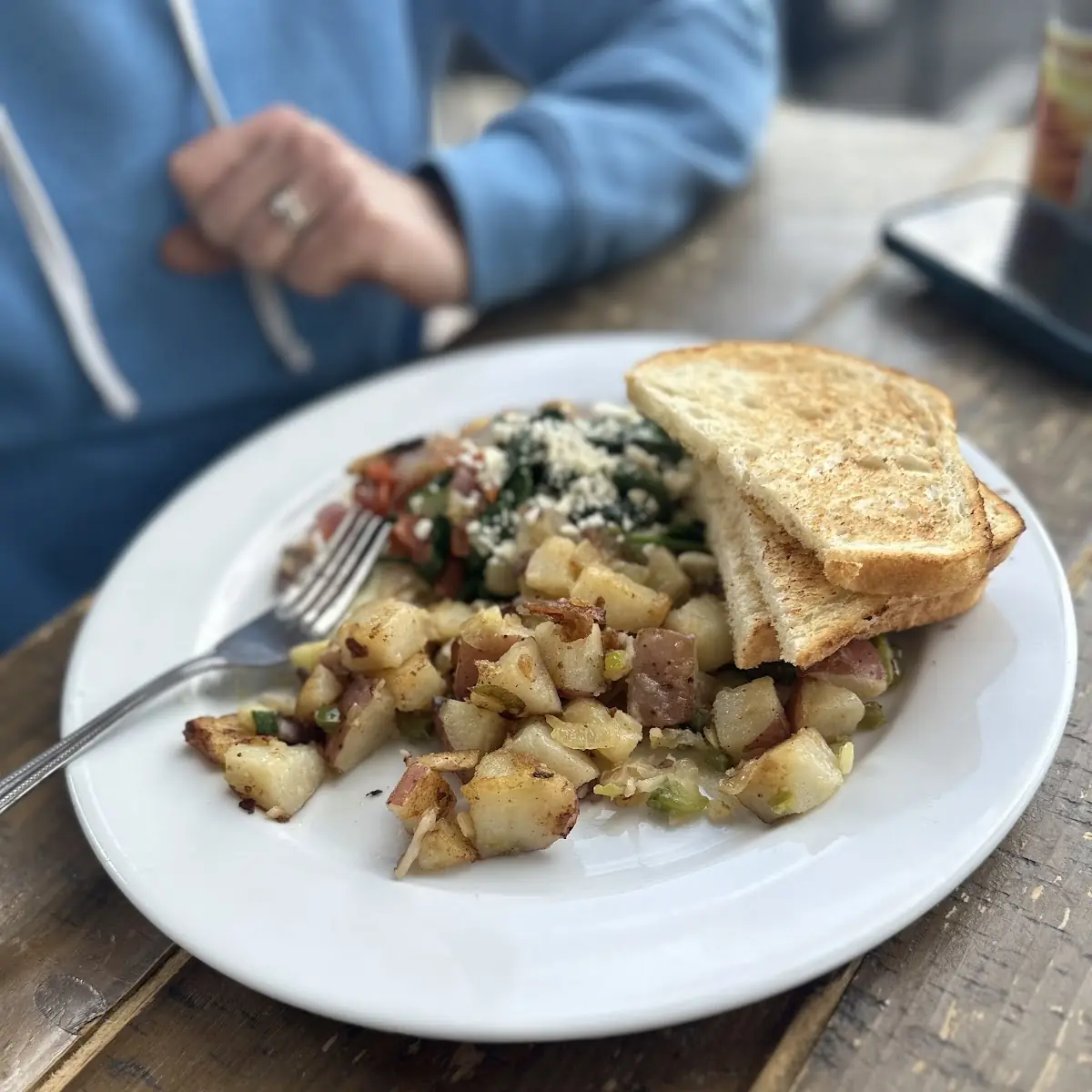 Omelet with Feta Cheese