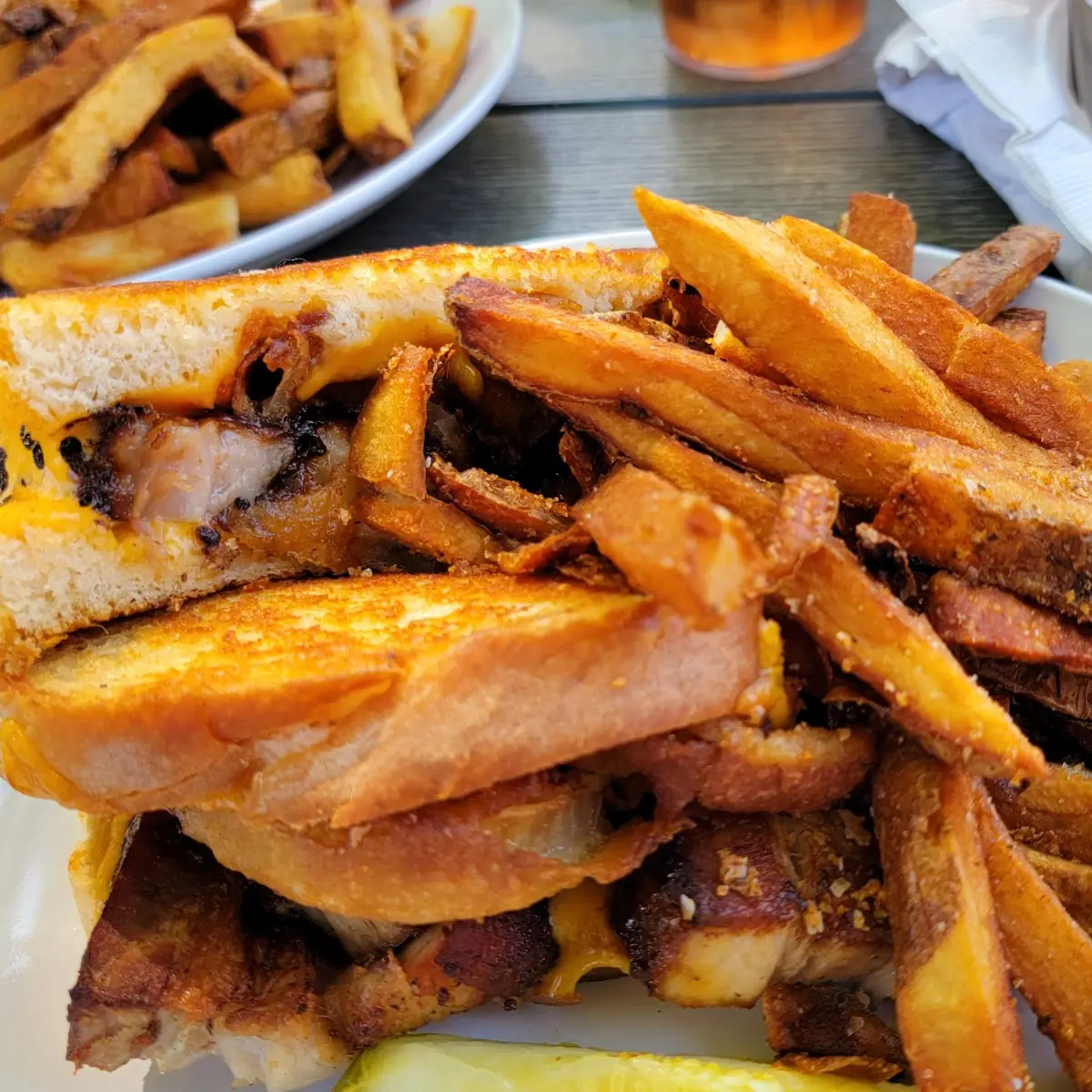 Pork Belly Grilled Cheese
