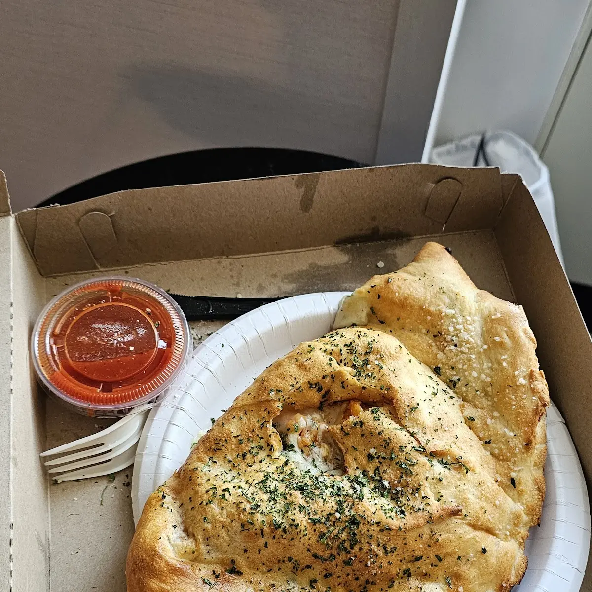 Buffalo Chicken Calzone