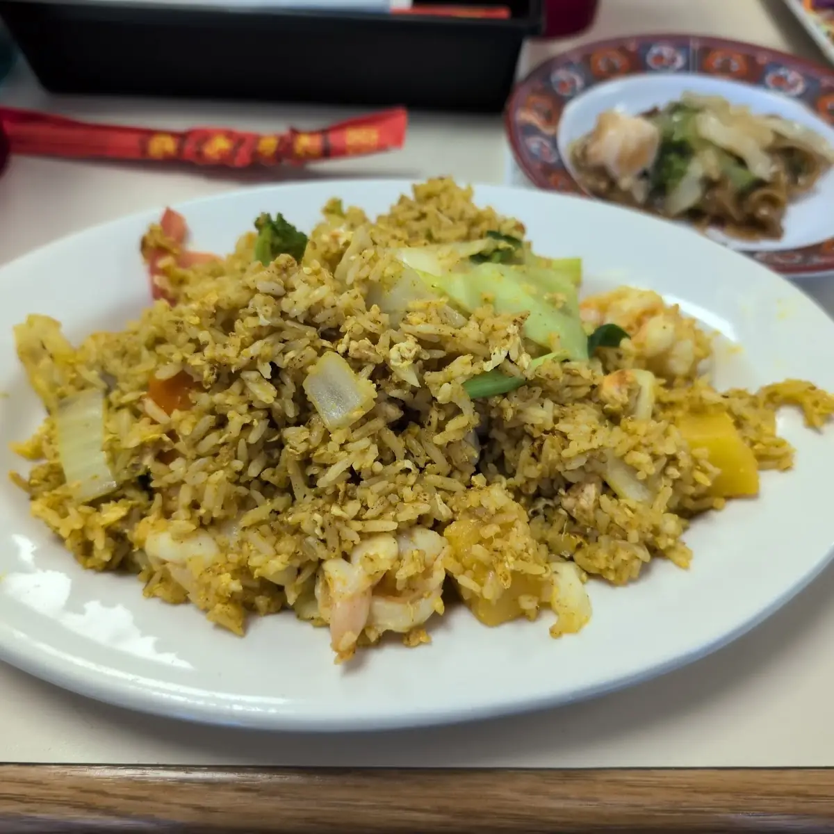 Pineapple Fried Rice with Shrimp