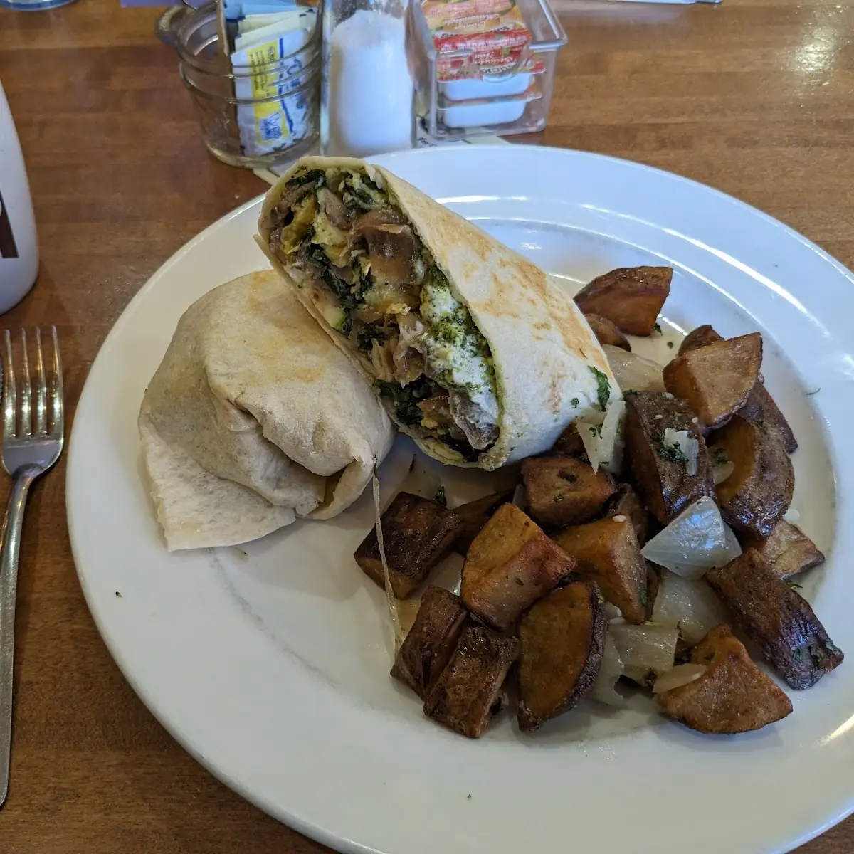 Veggie Breakfast Burrito