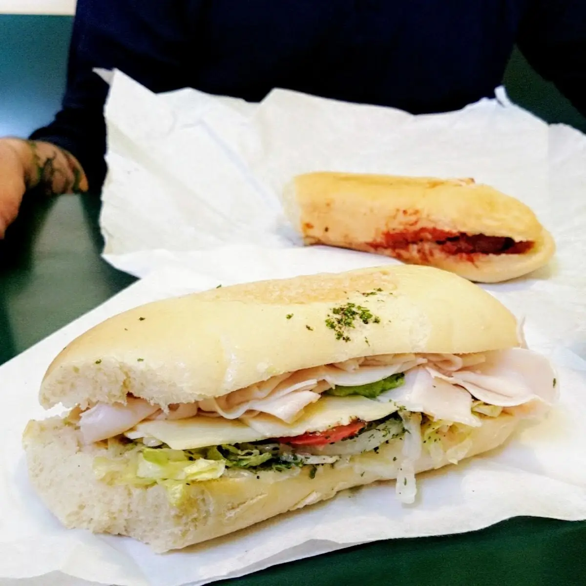 Sweet Bread Meatball Sub