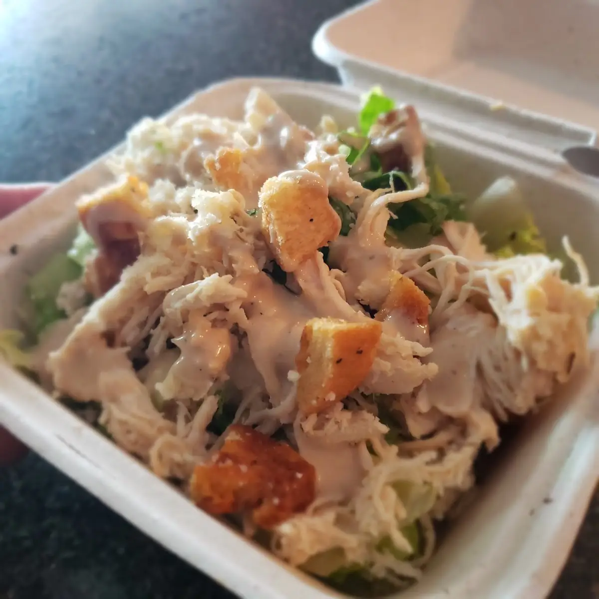 Side Caesar Salad with Chicken