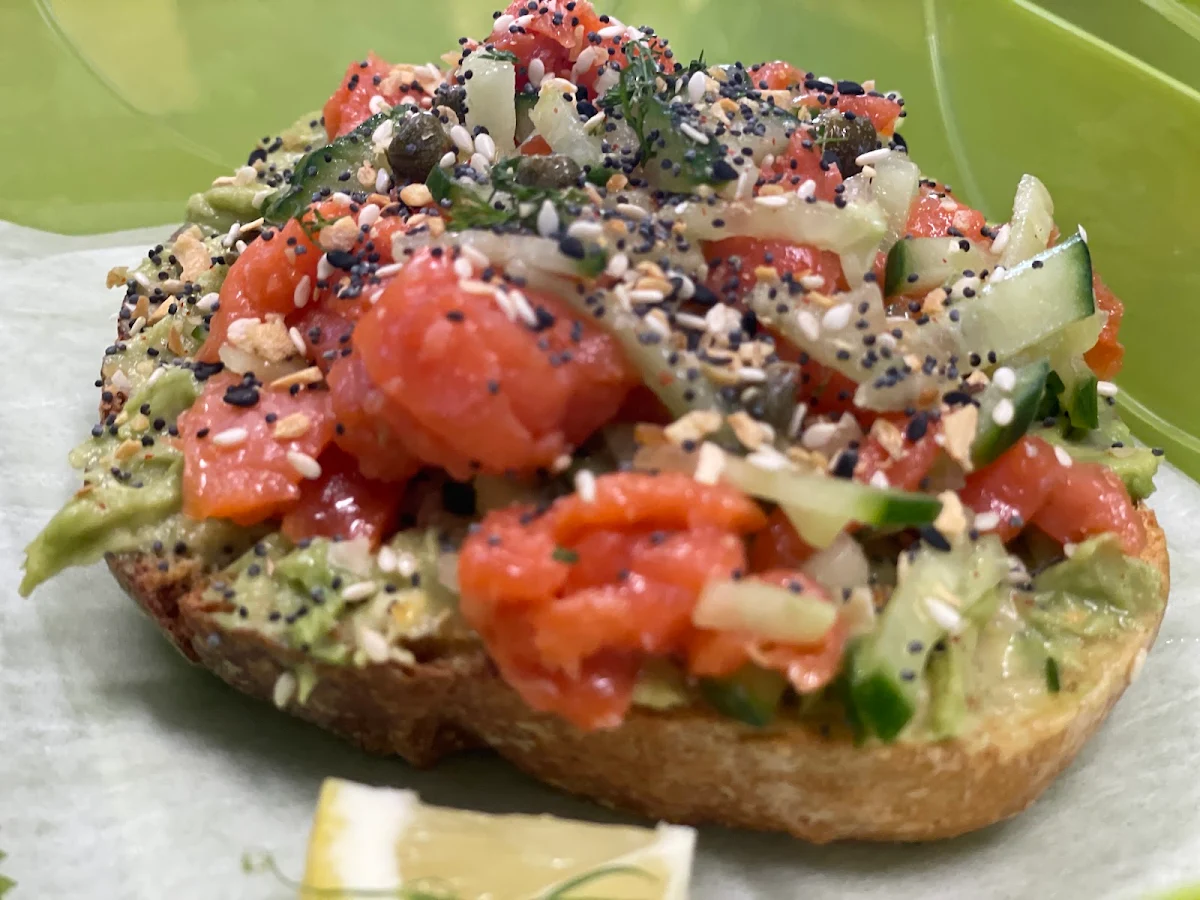 Smoked Salmon Toast