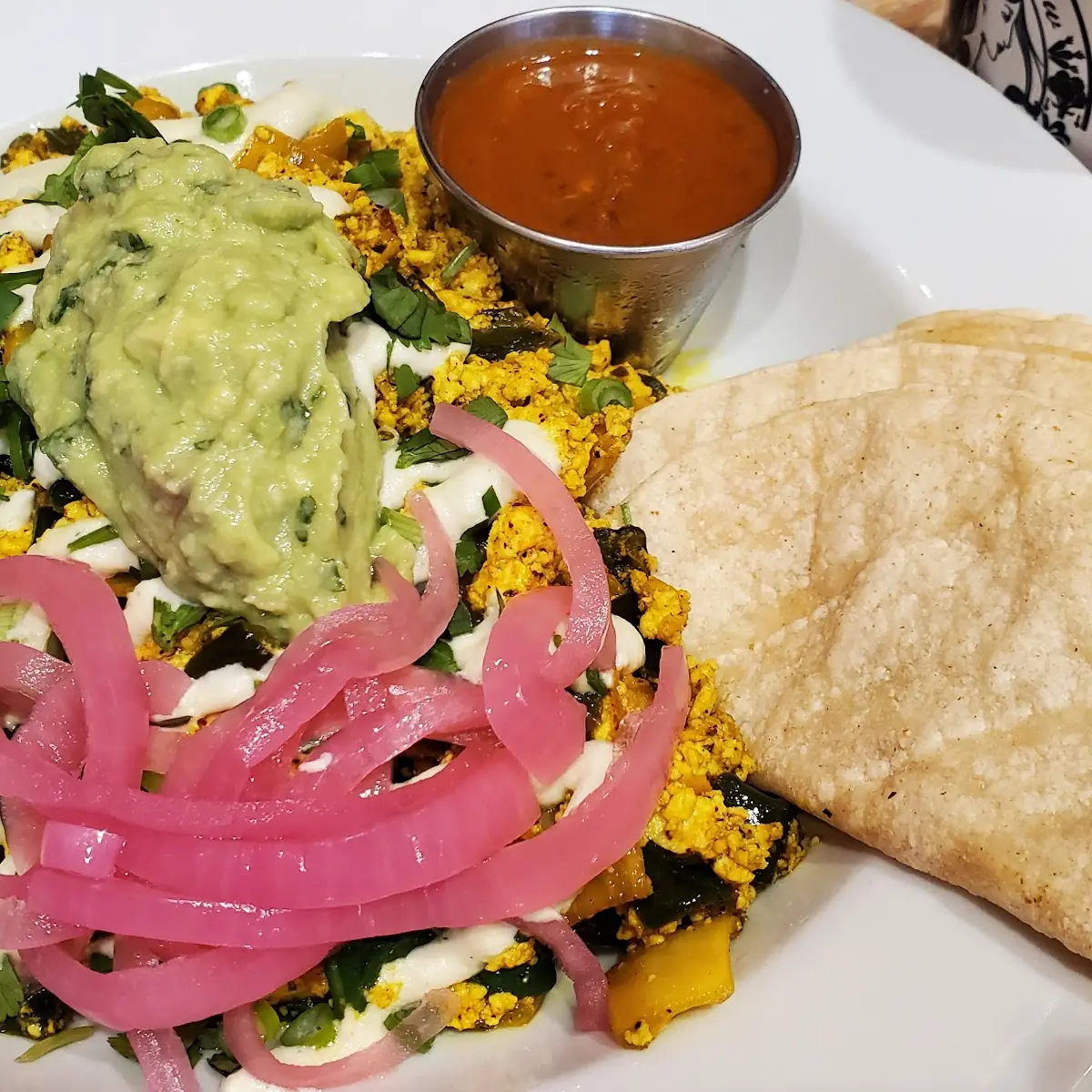 Southwest Tofu Scramble