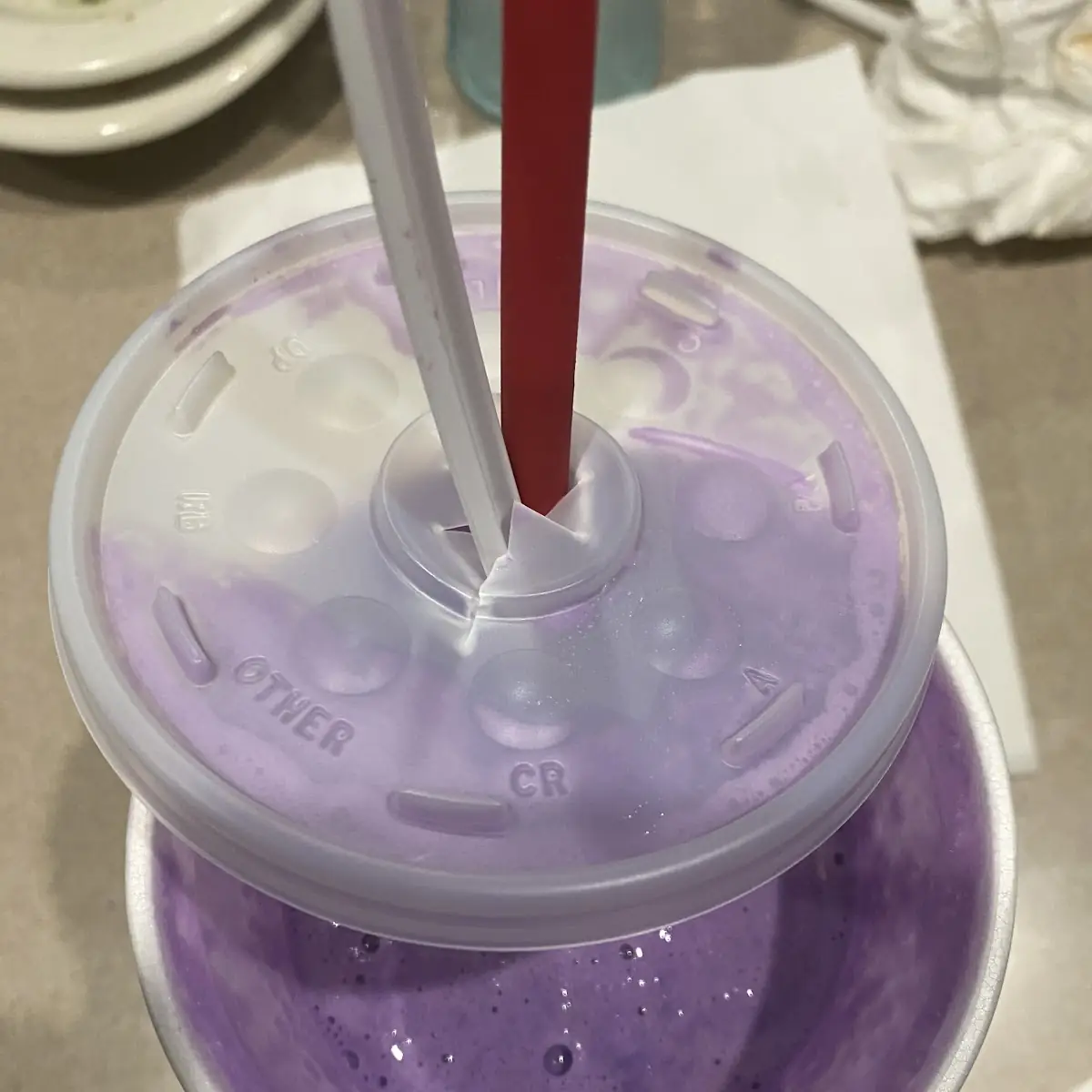 Purple Vanilla Shake