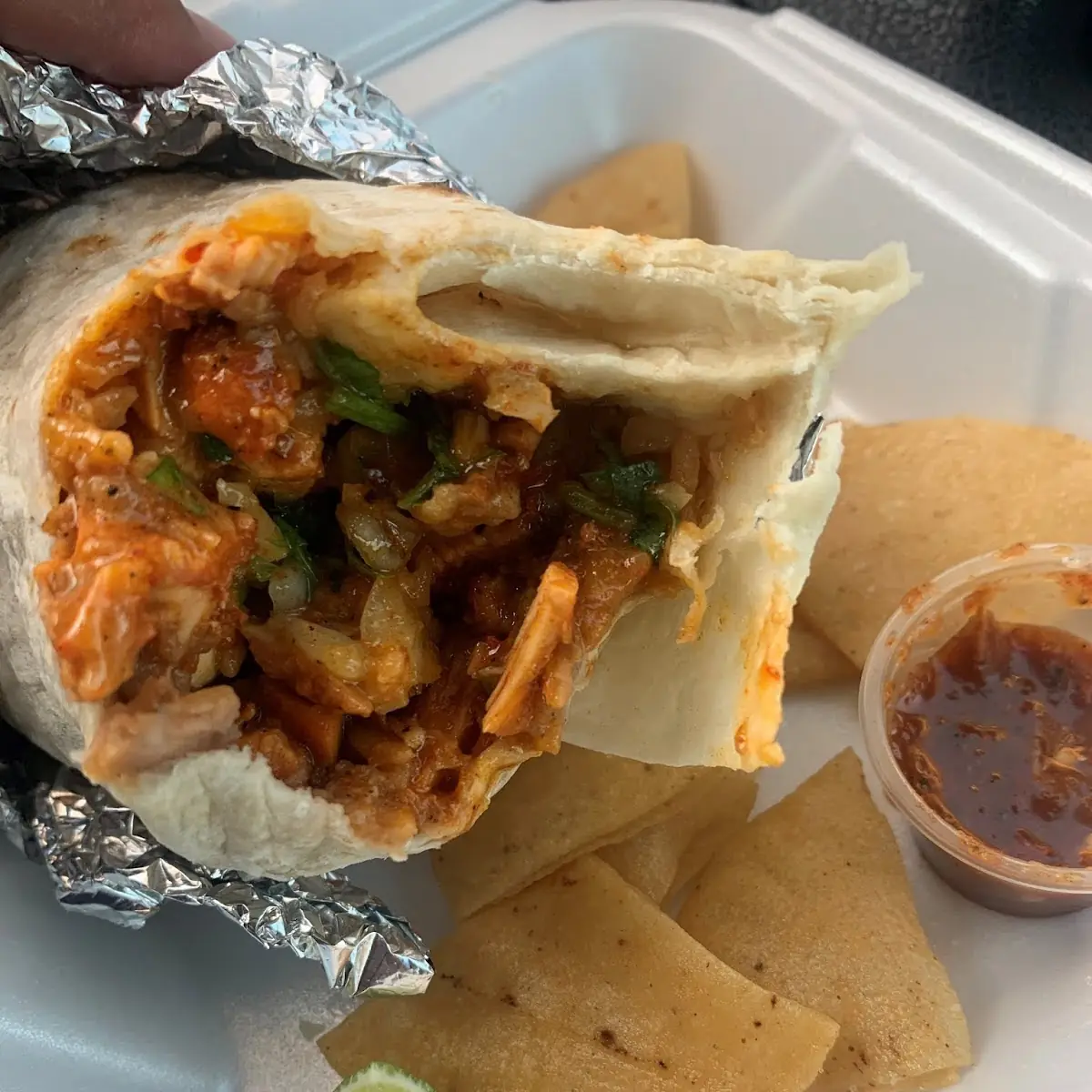 Al Pastor Burrito