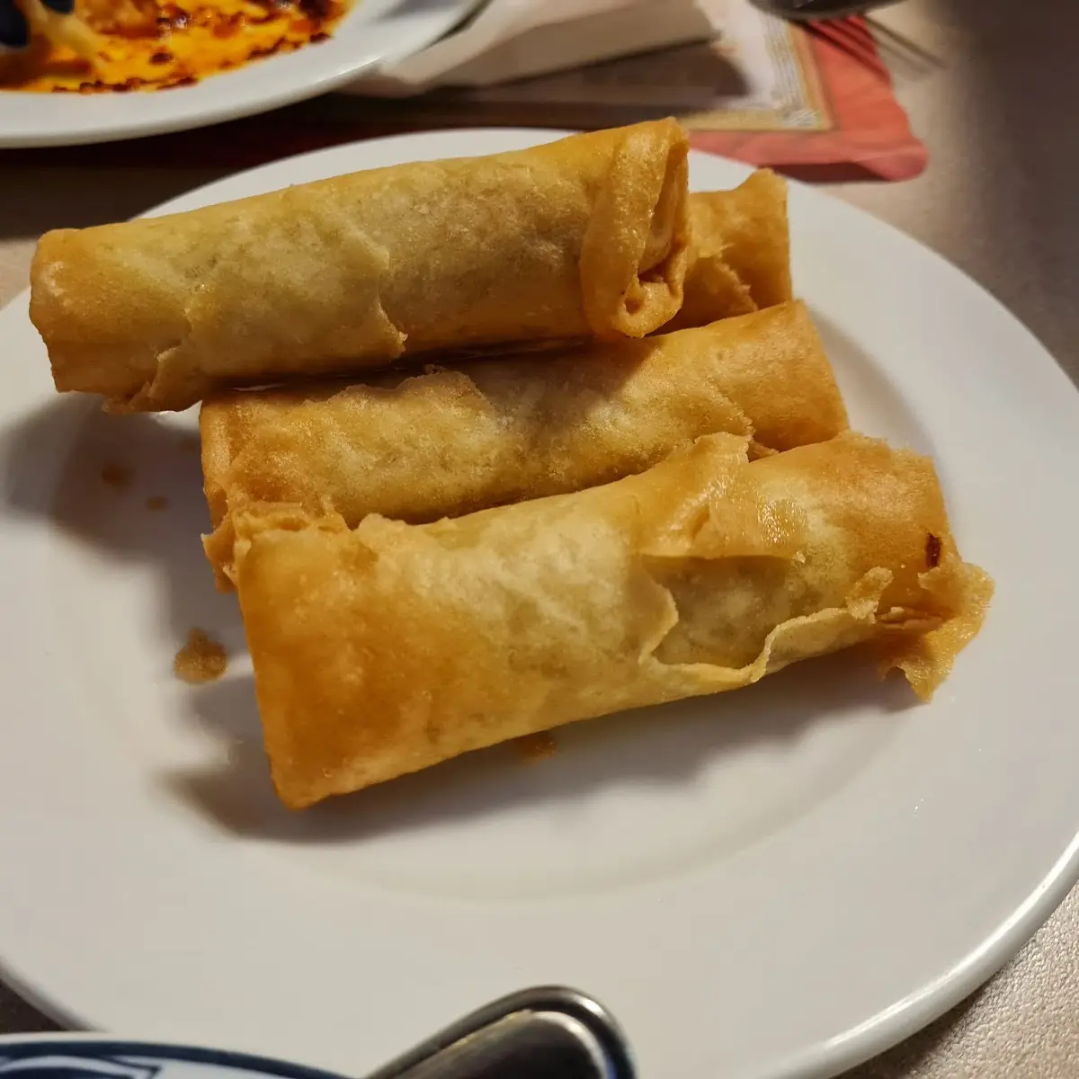 Egg Roll, Sweet and Sour Pork, Chicken Fried Rice