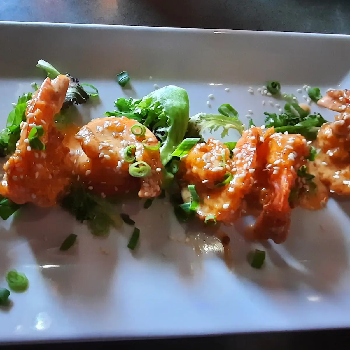 Spicy Shrimp Tempura