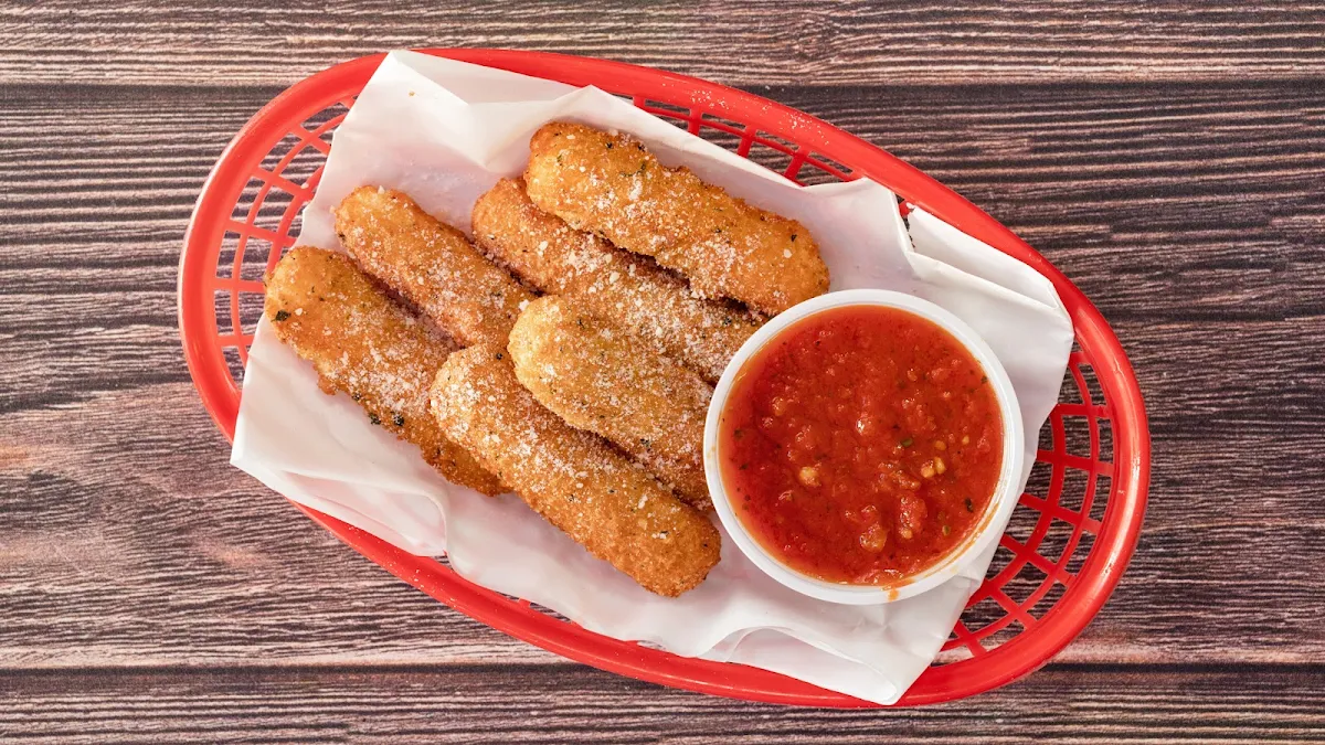 Fried Mozzarella Sticks
