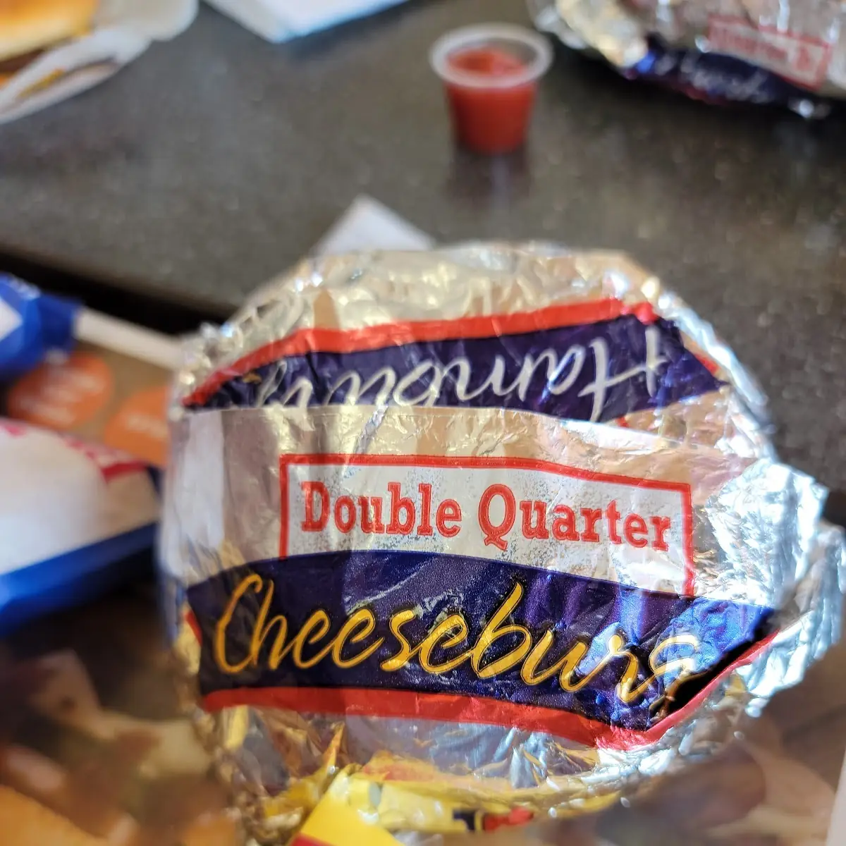 Double Quarter Burger