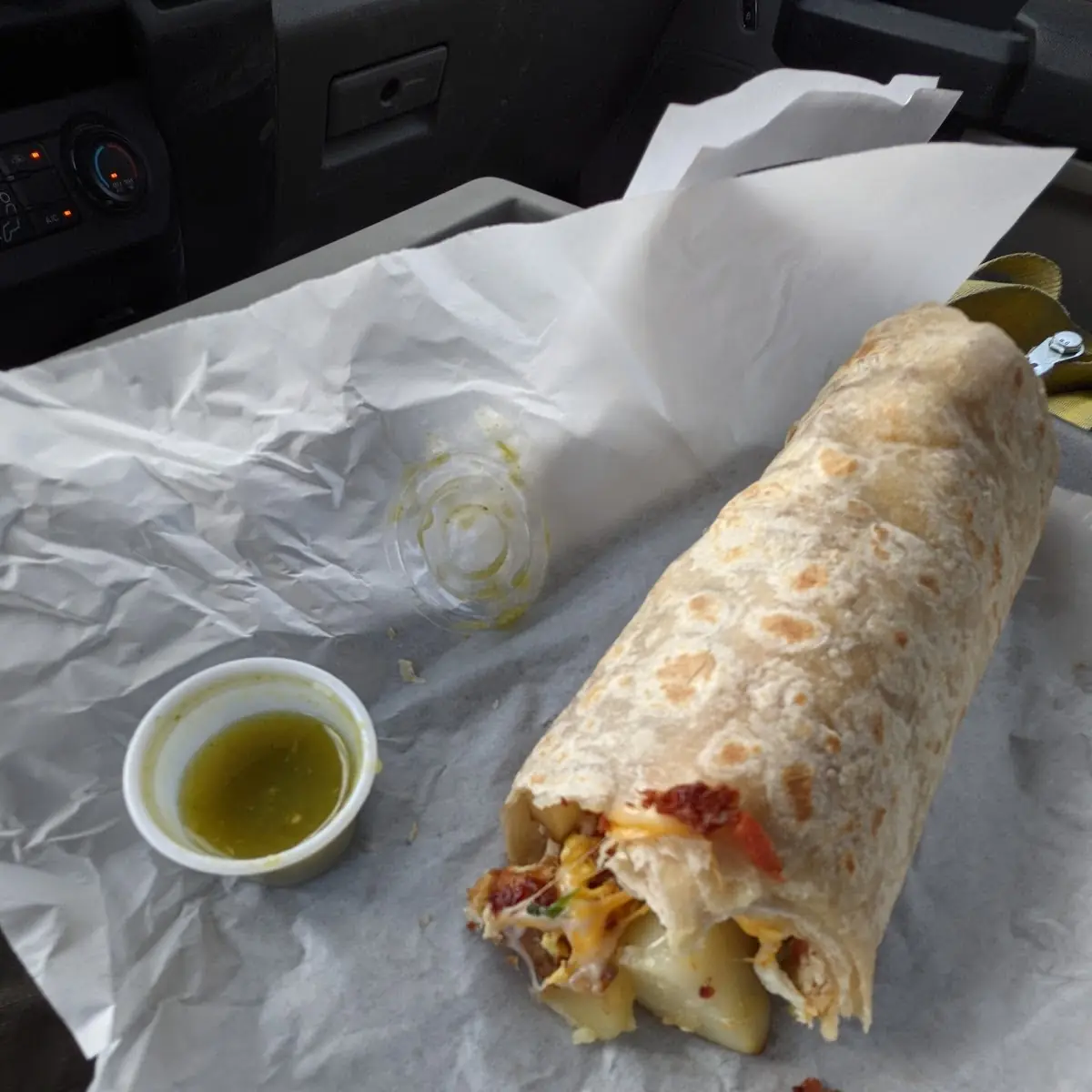 Bacon Breakfast Burrito