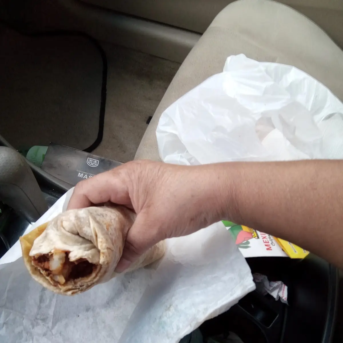 Papa's Con Chorizo Burrito