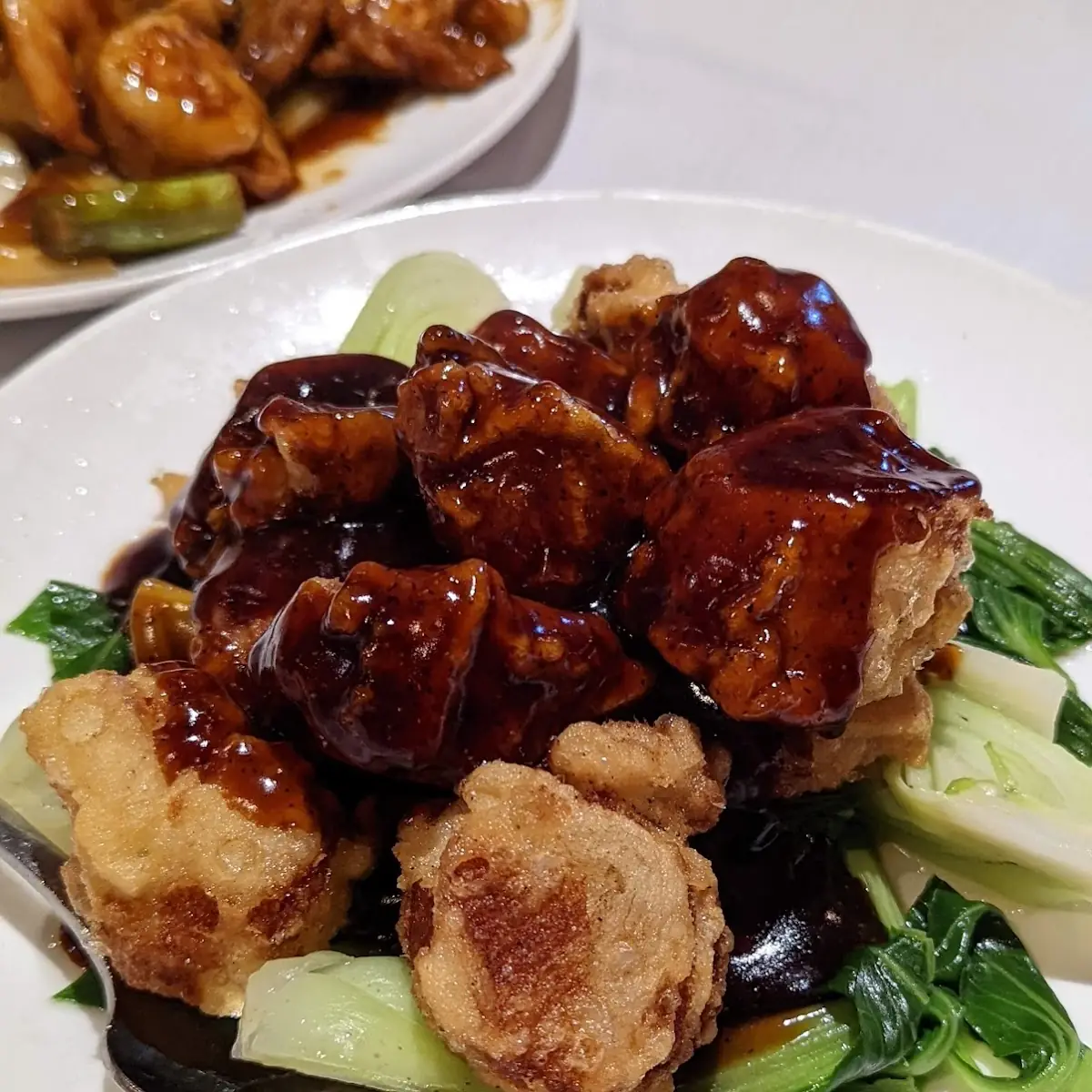 Crispy Black Pepper Scallops