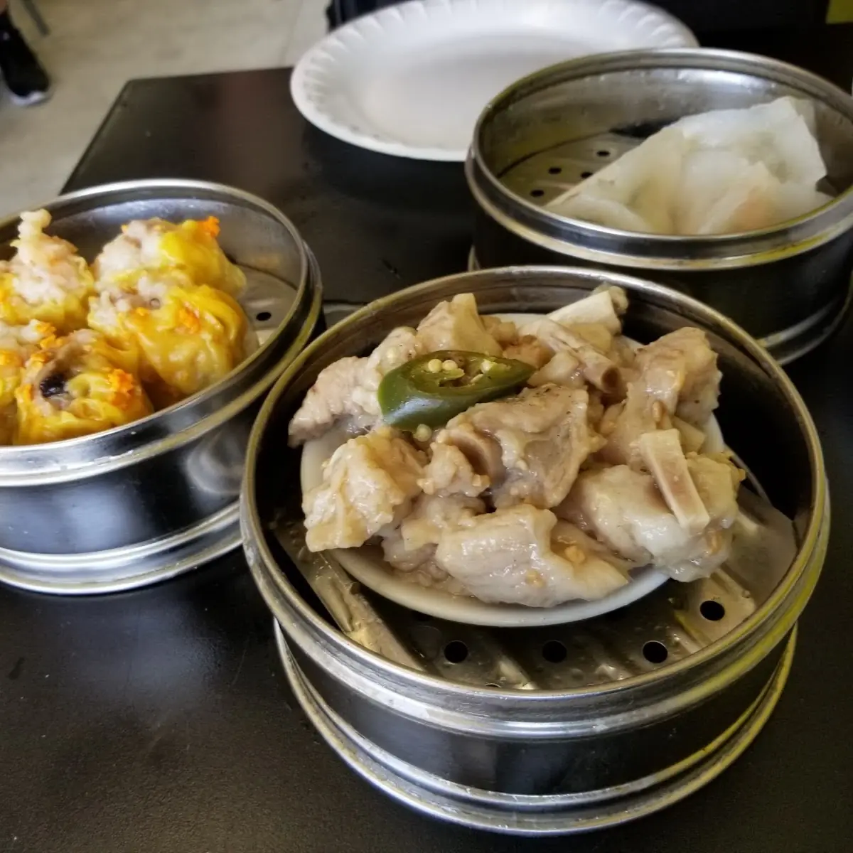 Shrimp Ha Gow Shu Mai Egg Custard Spare Ribs
