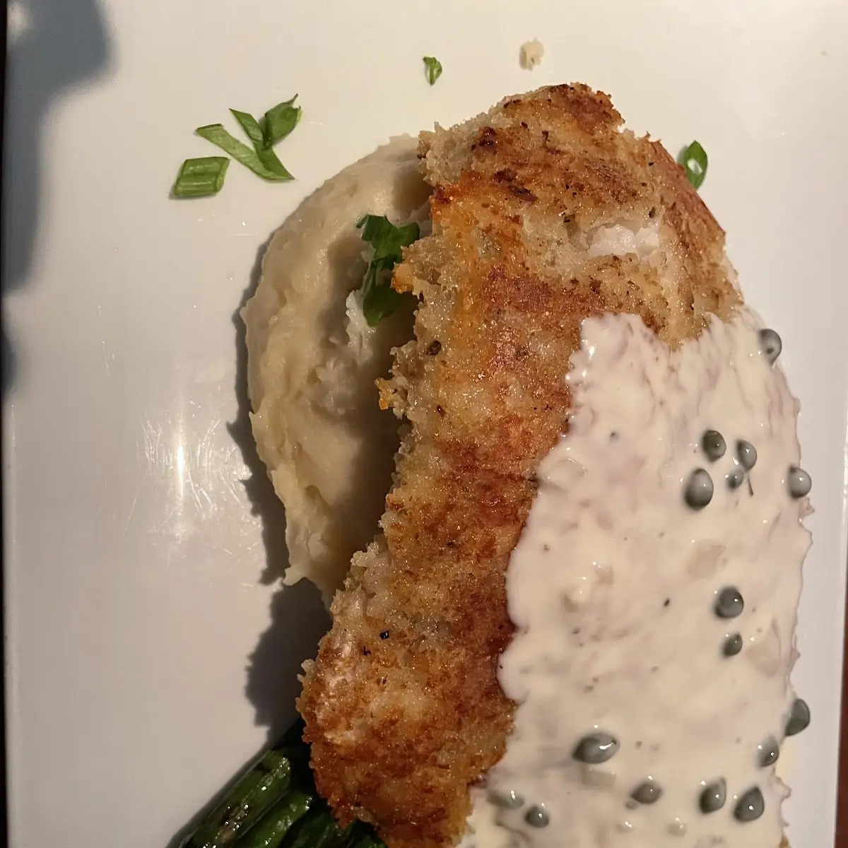 Parmesan Crusted Red Snapper