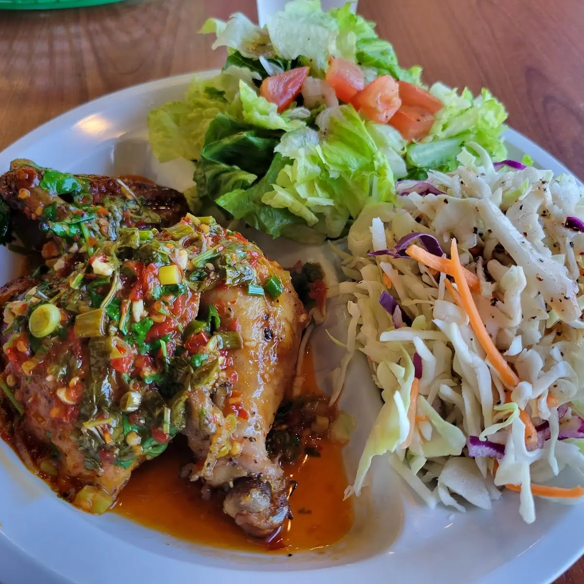 1 4 Spicy Garlic Chicken