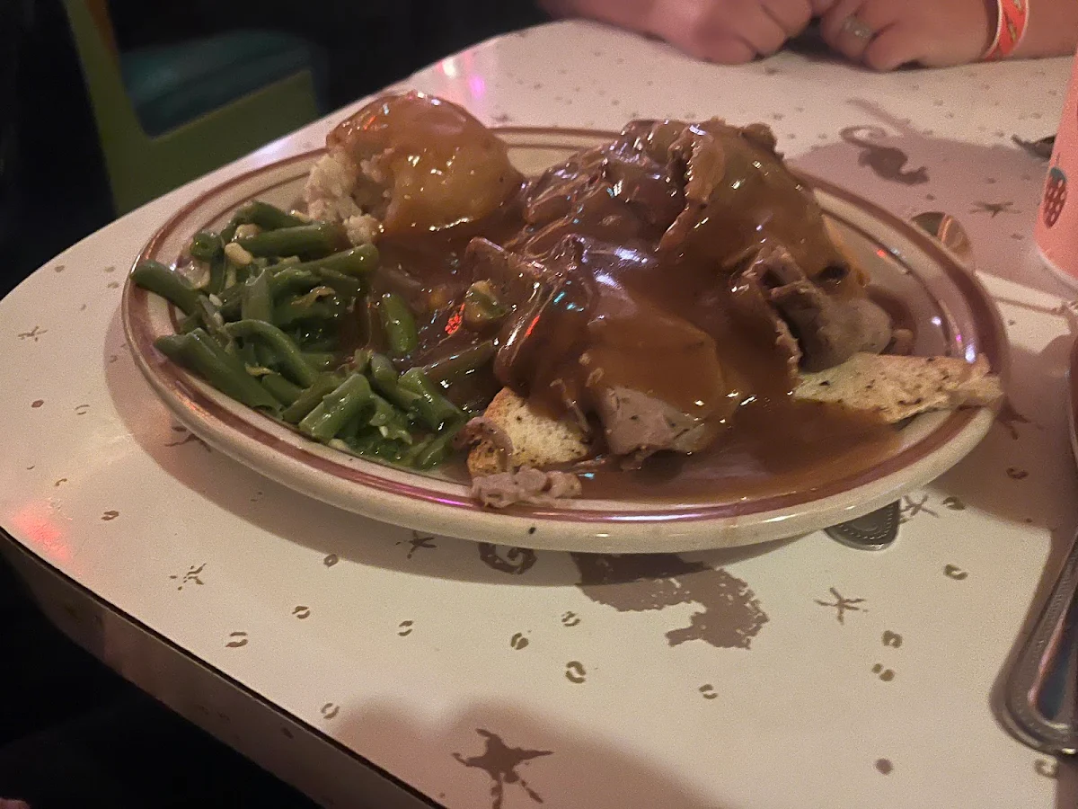 Hot Beef on Toast