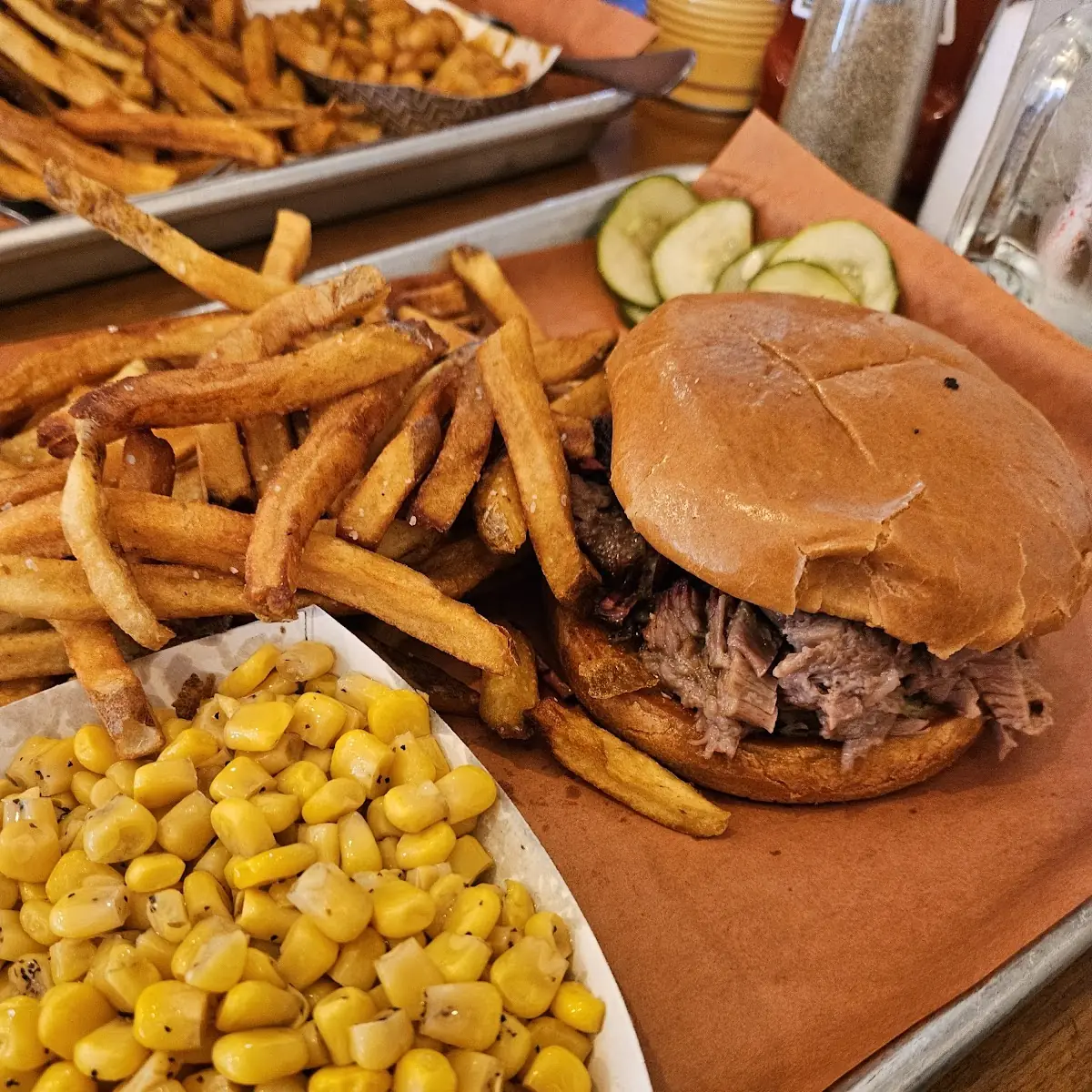 Brisket Sandwich Platter