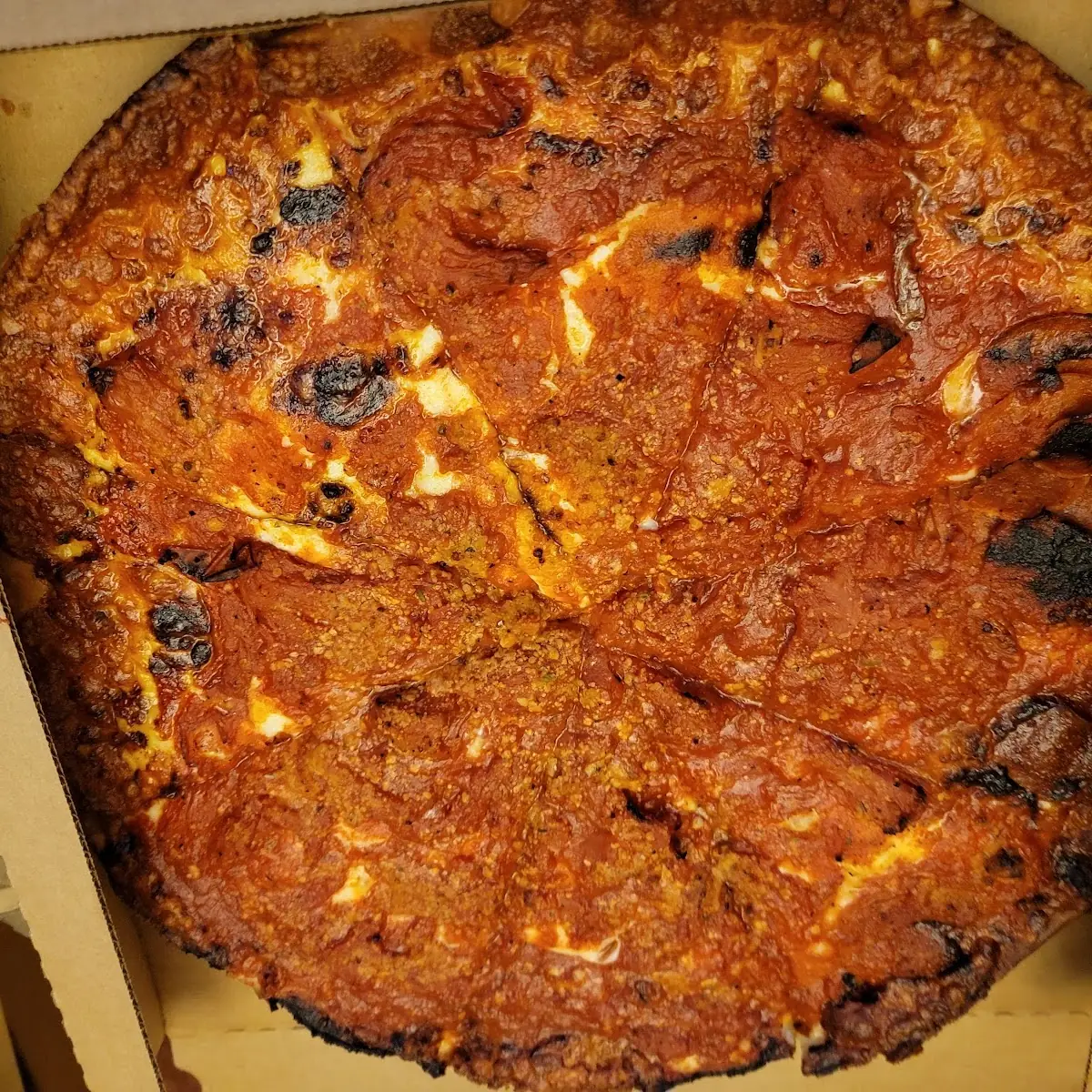Mushroom and Pepperoni Pizza