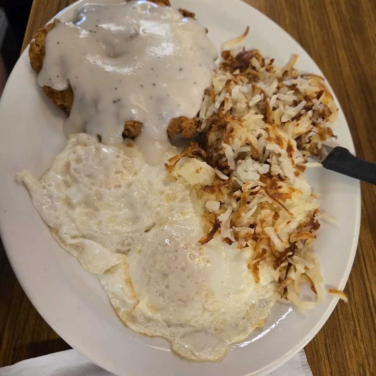 Chicken Fried Steak & 2 Eggs