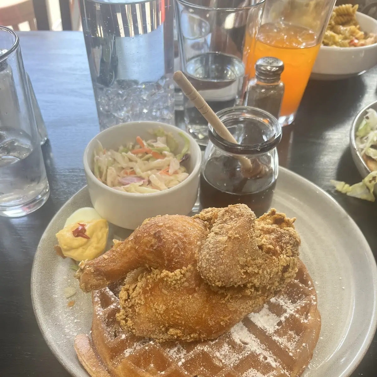 General TSO's Chicken & Waffles