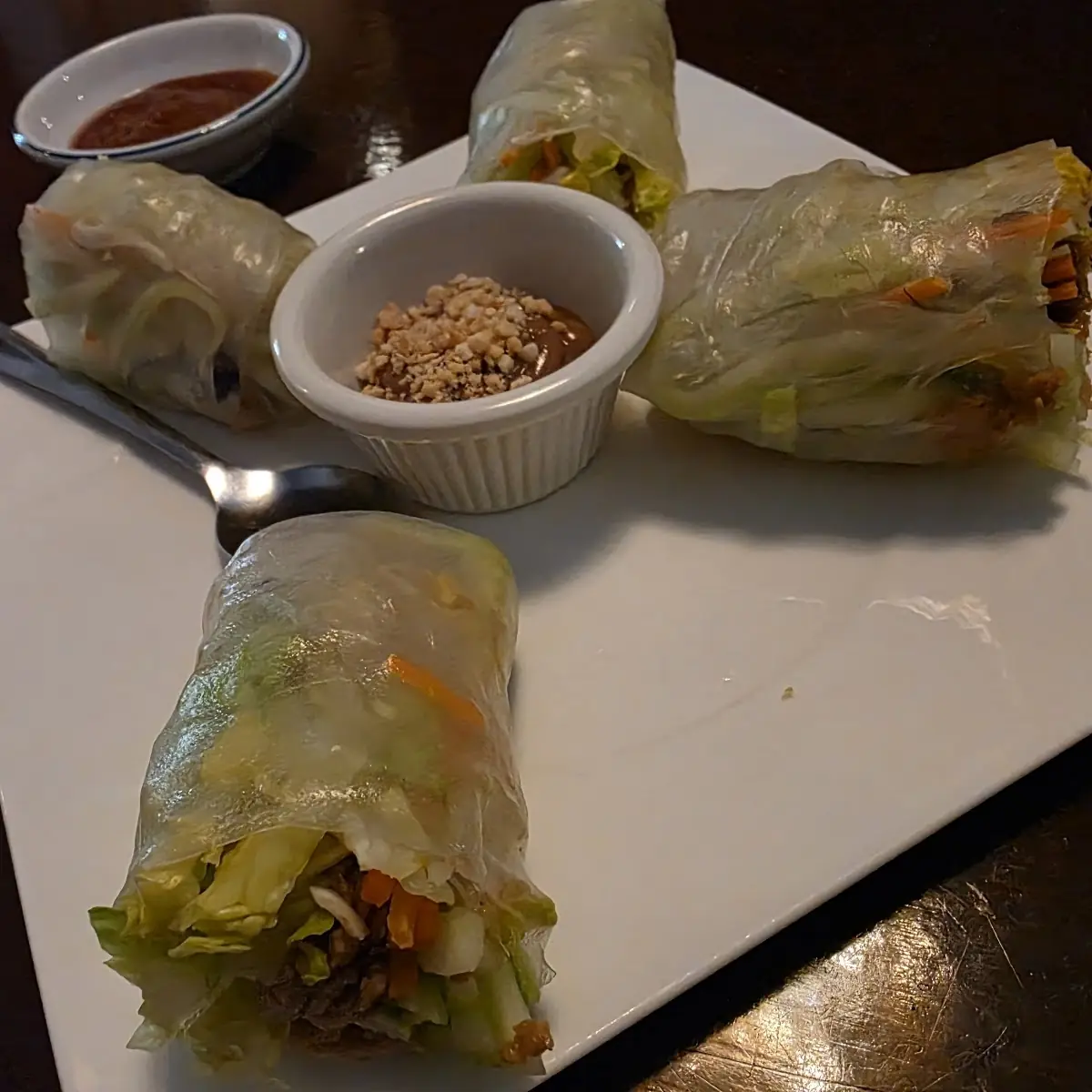 Apple Spring Rolls