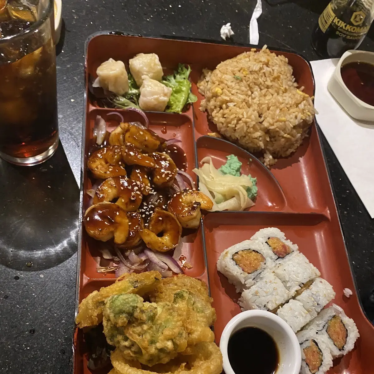 Teriyaki Salmon Bento Box