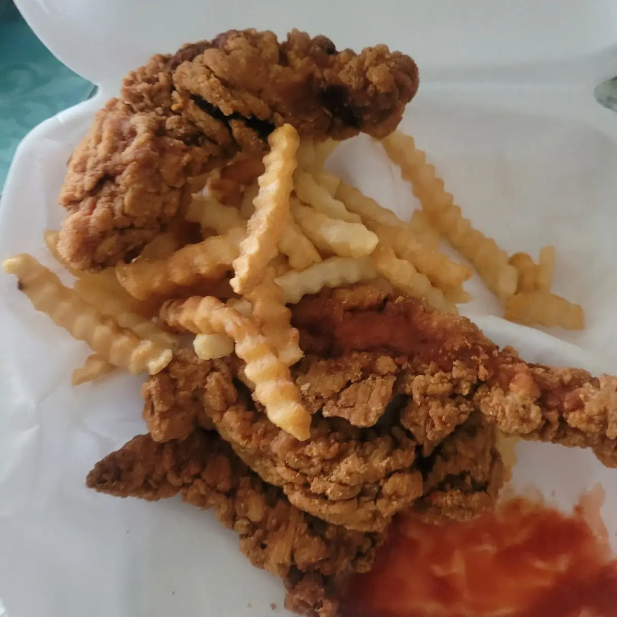 Burnt Chicken Strips