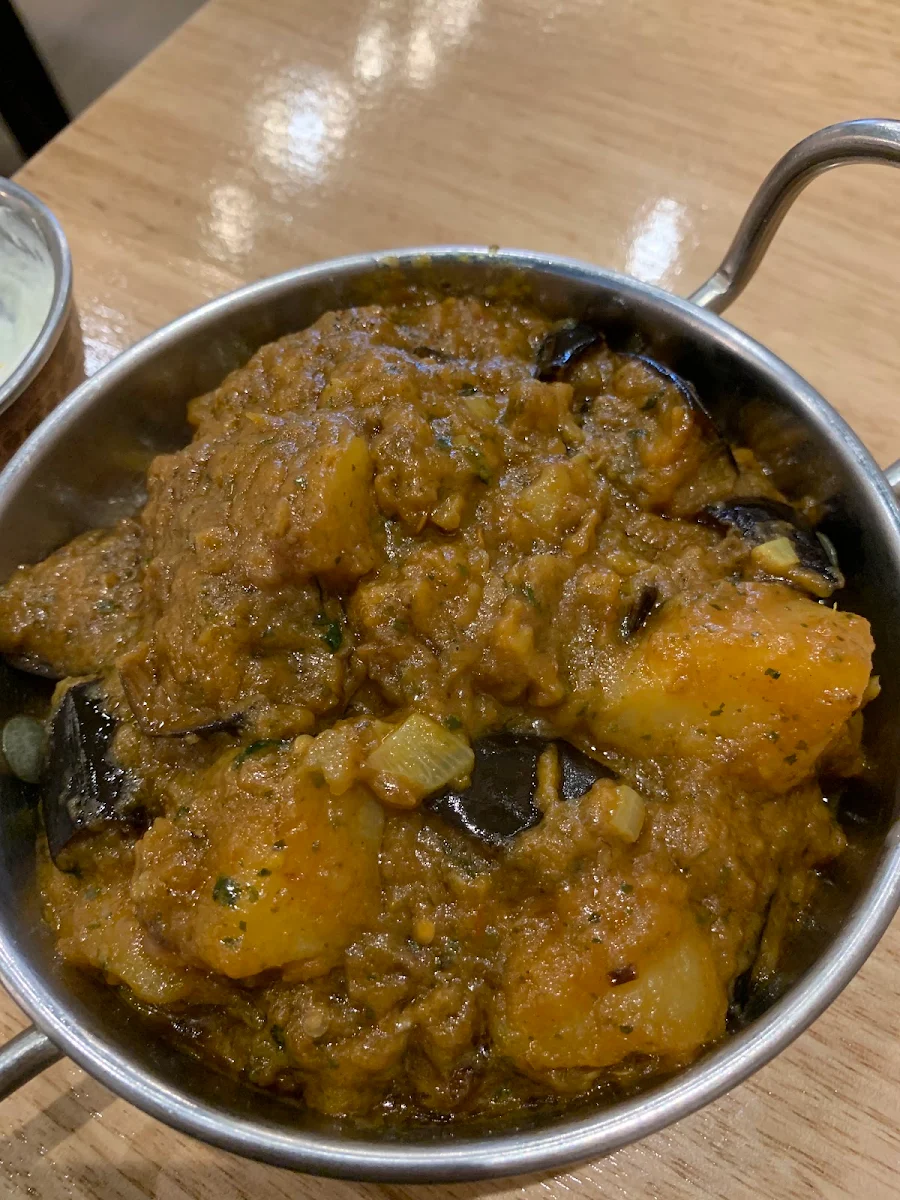 Eggplant and Potato Masala, Tandoor Indian Cuisine