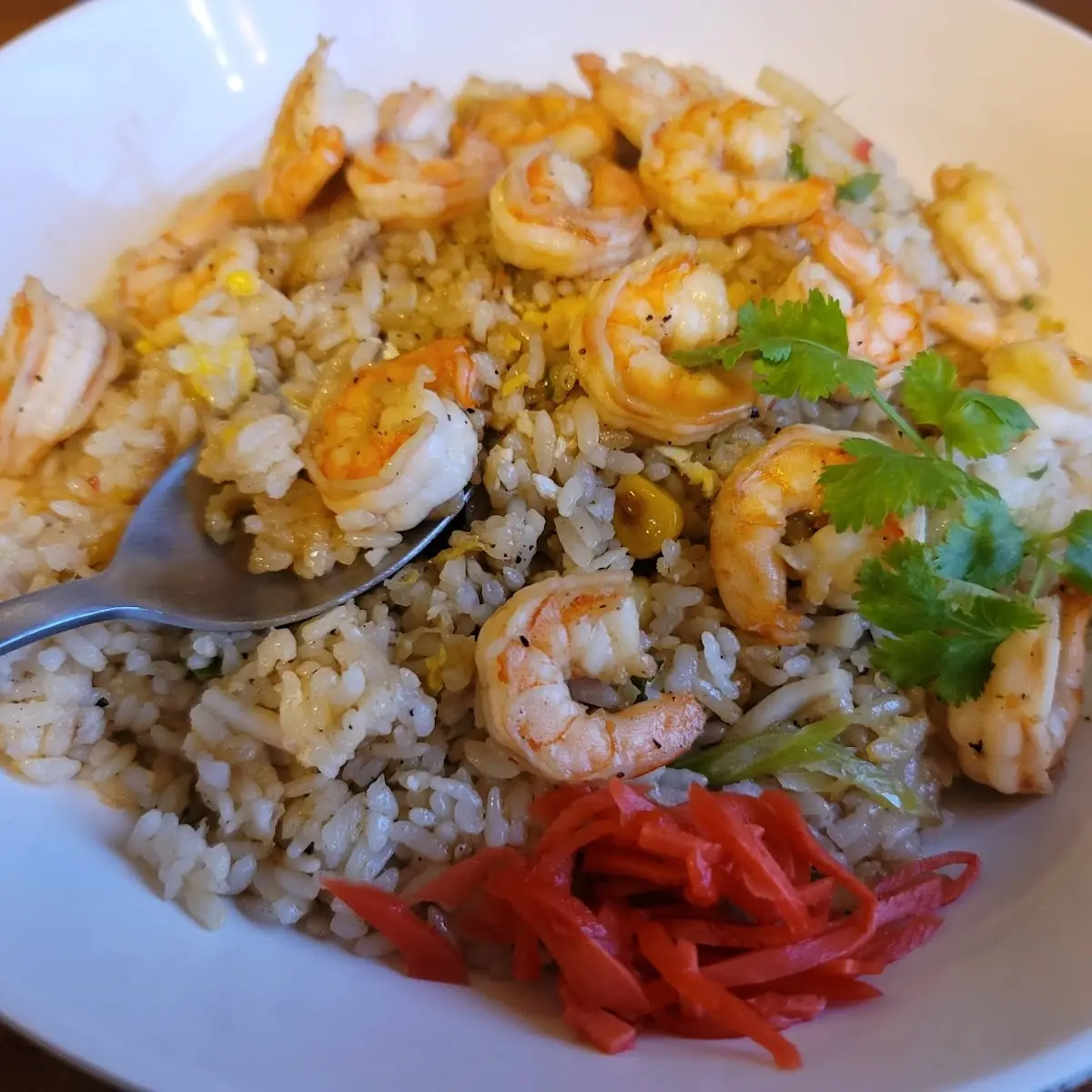 Shrimp and Brown Rice