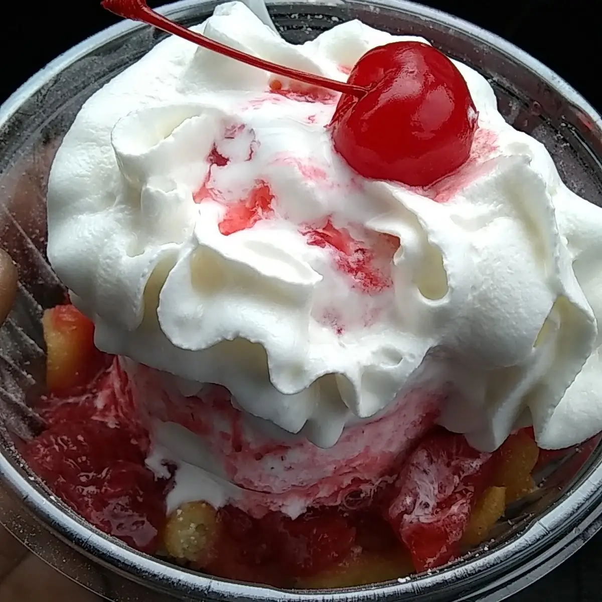 Strawberry Shortcake Sundae