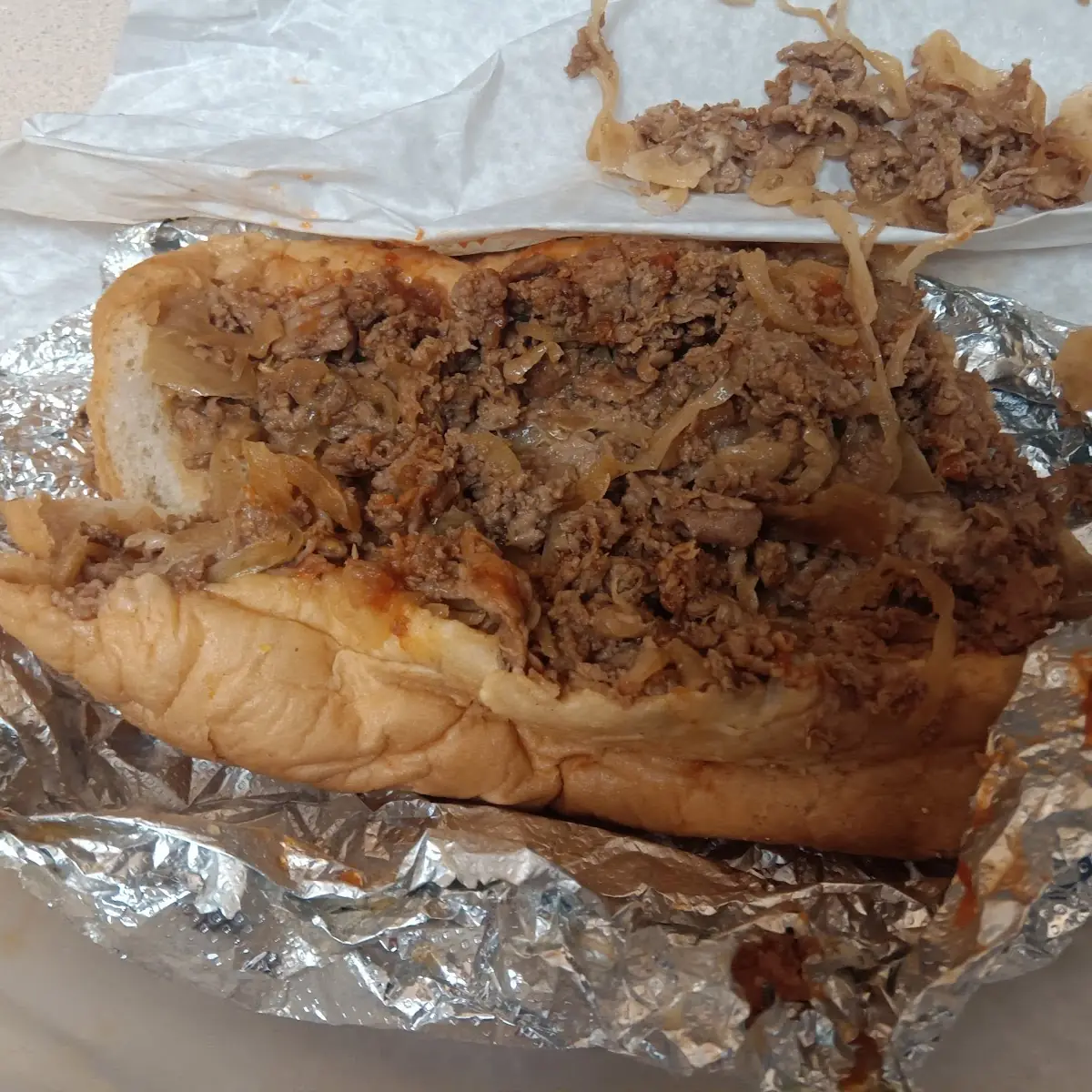 Shredded Smelly Steak and Cheese from Captain Pizza
