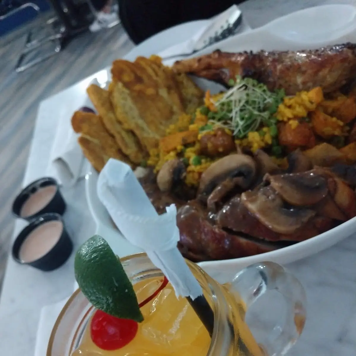 Paella Carne Asada