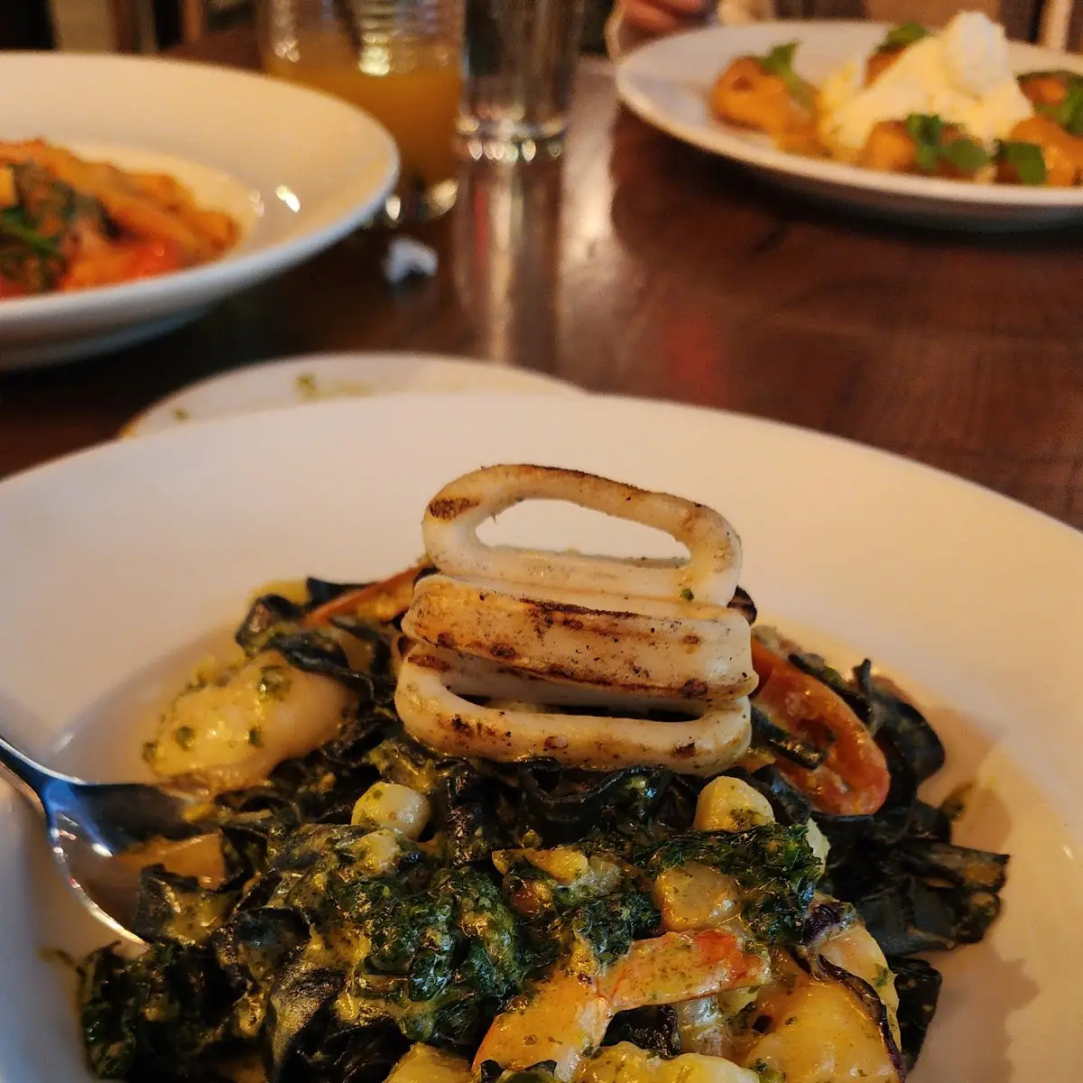Squid Ink Tagliatelle