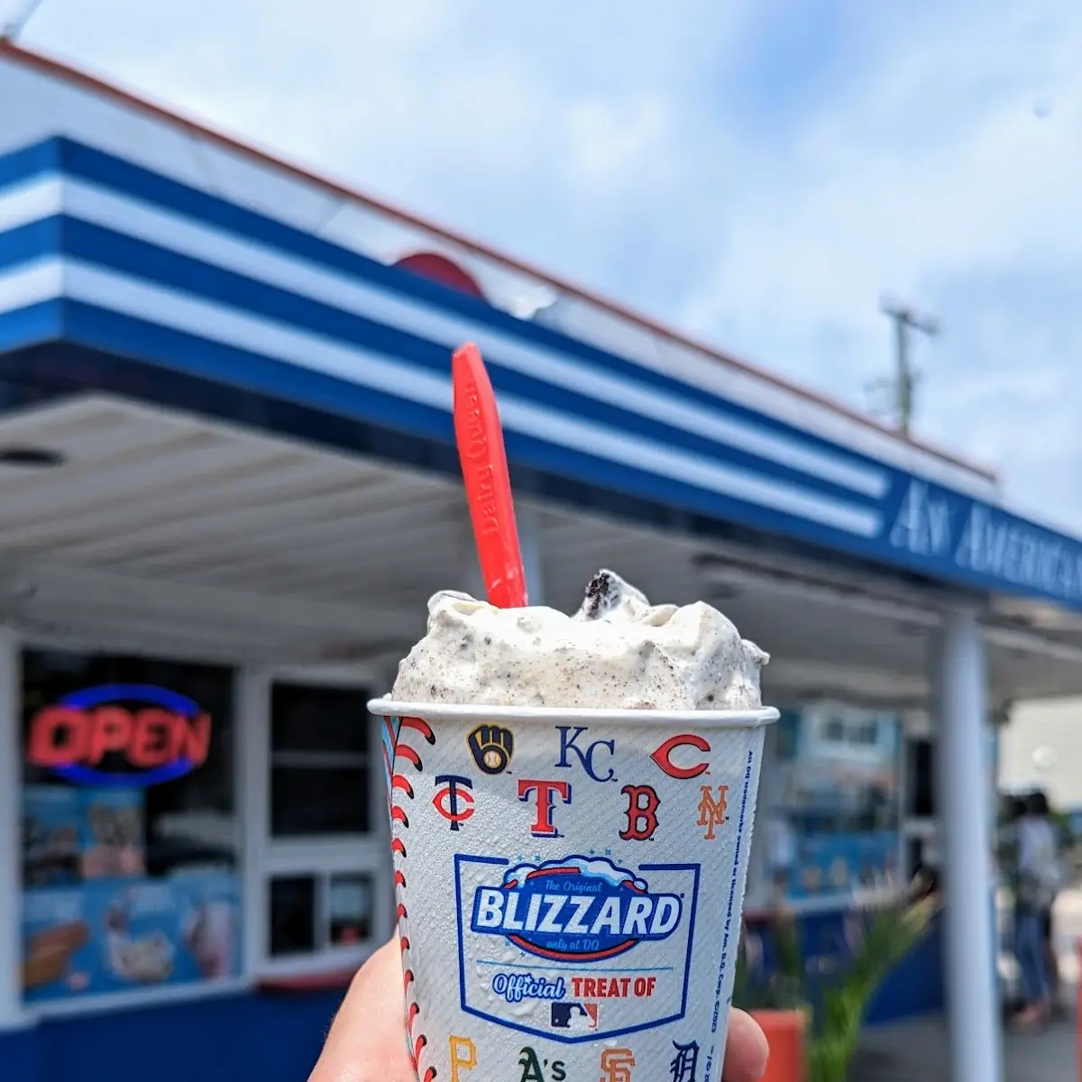 Oreo Brookie Blizzard Treat