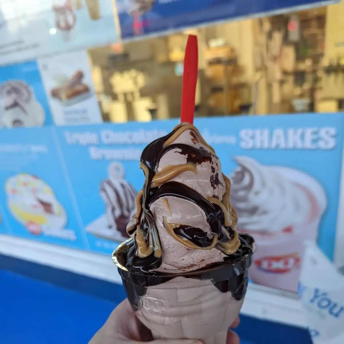 Peanut Butter and Hot Fudge Sundae