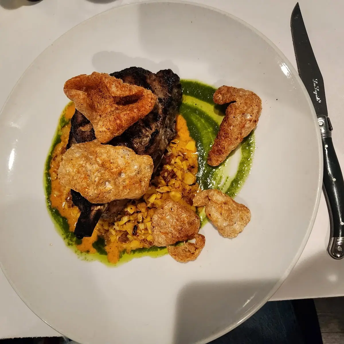 Grilled Heritage Farms Pork Chop