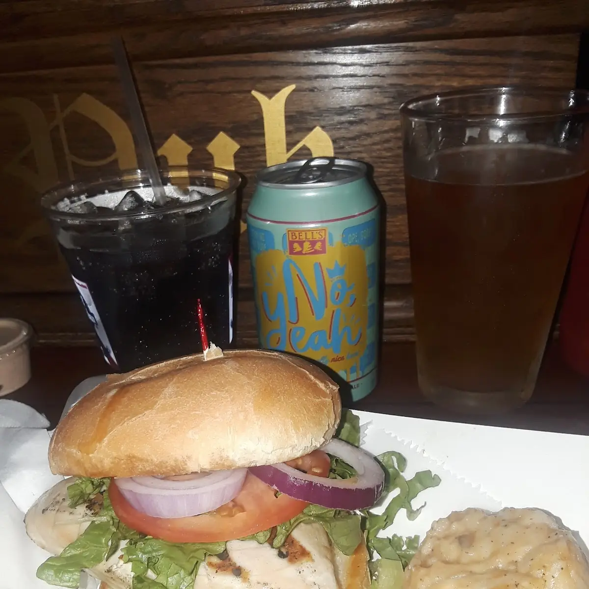 Tuna Steak Sandwich
