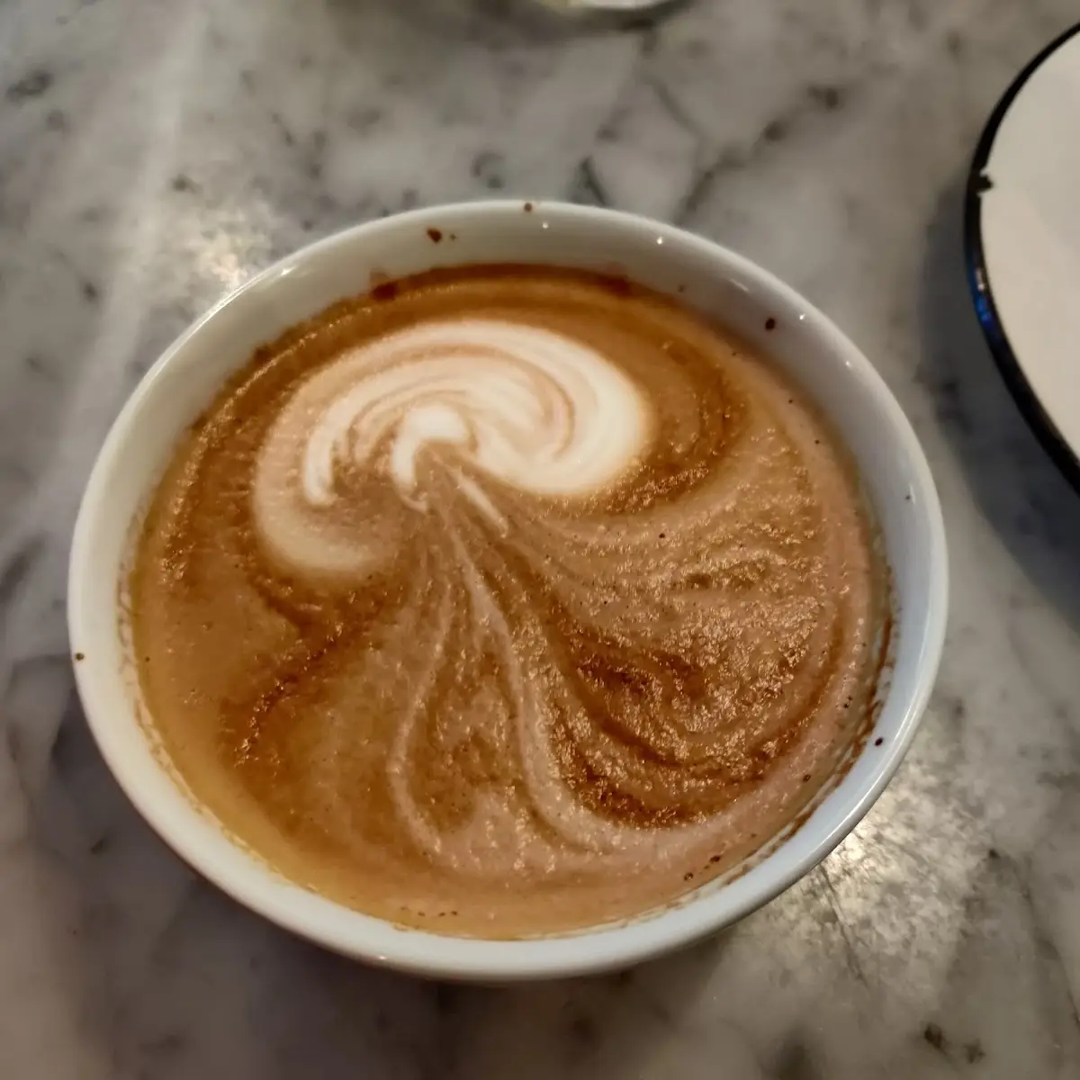 Latte and Dark Chocolate Mocha