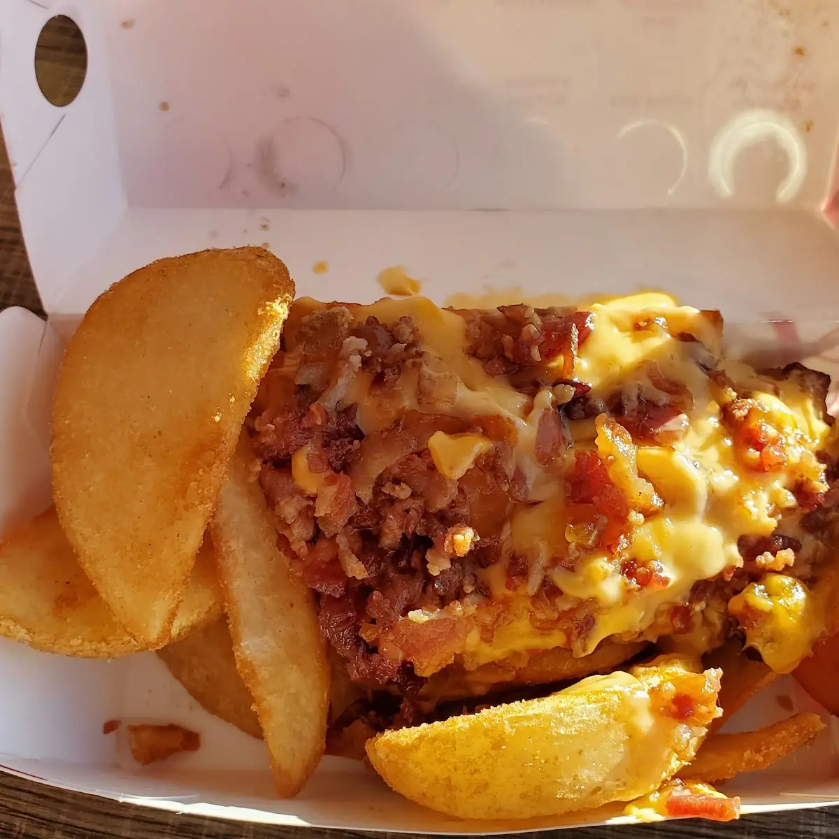 Bacon Cheddar Wedges