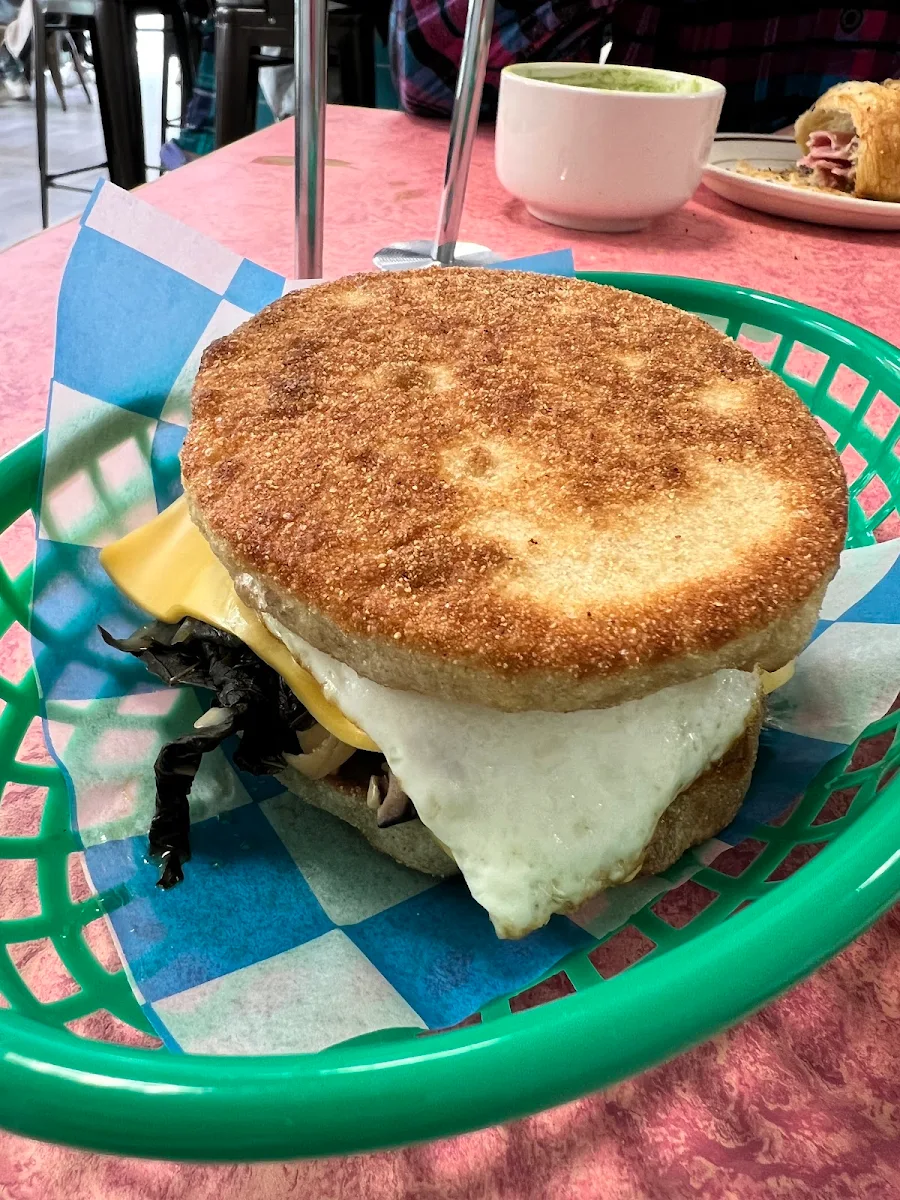 Breakfast Sandwich on an English Muffin