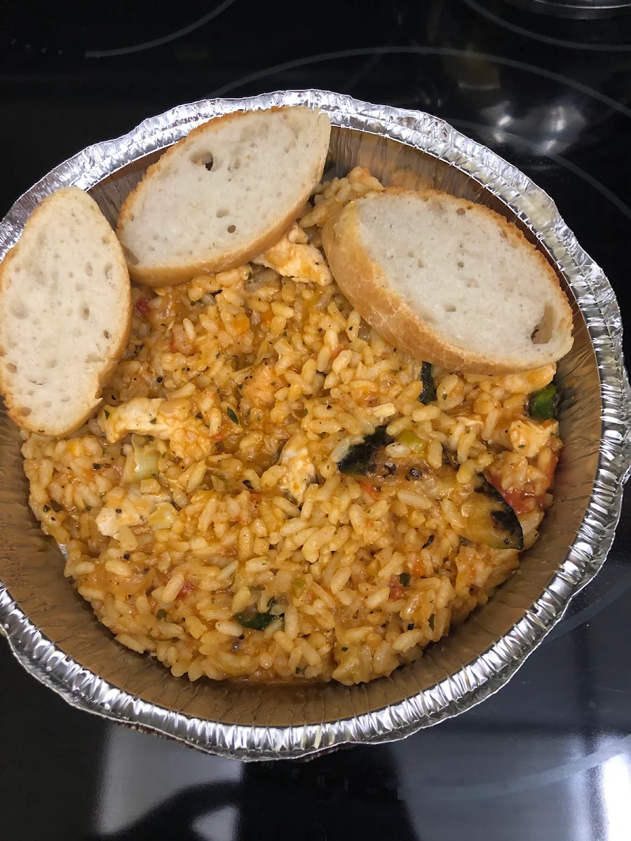 California Chicken Risotto