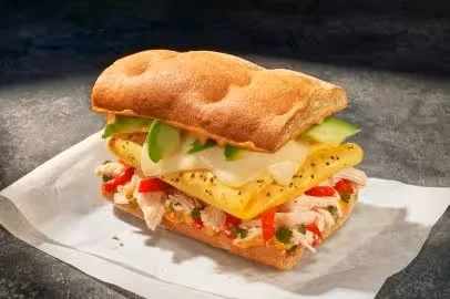 Ciabatta Egg & Cheese Sandwich