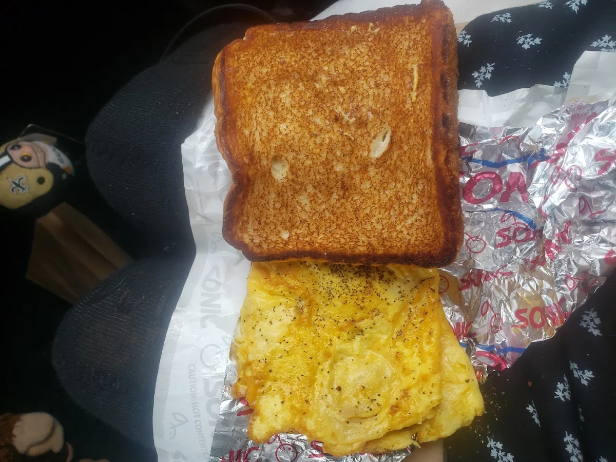 Messy Soggy Breakfast Sandwich