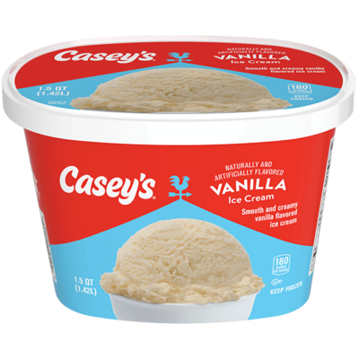 Casey's Vanilla Ice Cream 48oz